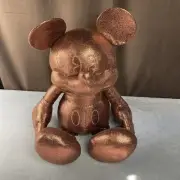 RARE! NEW w/ TAGS! Disney *LARGE* 26" Bronze Mickey Mouse Plush MSRP $49.99