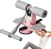 Sit Up Assistant Device, Ab Core Trainer With Suction Cups And Pull Rope, Fitness Equipment With Counting For Home Gym Workout, Built-in Counting Function