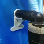 2 X Swimming Pool Pipe Holders (Large): Holds Pipes 35Mm To 44Mm (Designed To Fi