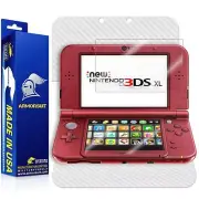 ArmorSuit Nintendo 3DS XL (2015) Screen Protector + White Carbon Fiber Skin USA