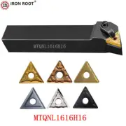 1P 15° MTQNL1616H16 CNC Lathe Tool External Turning Tool Holder For TNMG160408