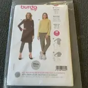 Burda Sewing Pattern Style 6080 - Jersey Knots, Super Easy, Dress and Shirt