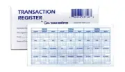 18 Pack Checkbook Registers Transaction Ledgers