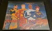 Nascar Racers Animation Cartron 2000 Framed Print Ad 8.5X11