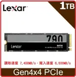 LEXAR 雷克沙 NM790 M.2 2280 PCIE GEN4X4 NVME 1TB 固態硬碟