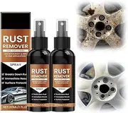 2 PCS Nexa Rust Remover Spray, Nexa Car Scratch Remover,30ml Iron Stain Cleaner,for Heavy Duty Rust Dissolver for Metal, Tools, Cars, Chains（30ml）