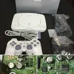 原廠盒裝 SONY PS1 PS ONE 薄機 遊戲主機 包含全新改機破解 主板電容換新