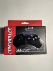 Old Skool - Sega Genesis 6-Button Controller Black