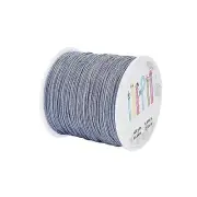 100 Yards 0.8mm Nylon String for Bracelets Beading Thread Knotting Darkgray