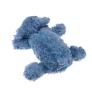 Cute Blue Elephant Pencil Case Large Capacity Plush Storage Bag Makeup Bags