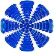 [Generic] Cooling Hat Liner - Hard Hat Ice Pack Insert | Cooling System Helmet Insert Sweat-Absorbent, Riding Helmet Head Cooler Liner Pad Soothing Fever Migraine Ice Pack for Keep Cool