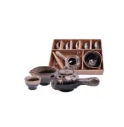 Korean Traditional Tea 1Set (Teapot 1pcs, Preheating cup 1pcs, cup 5pcs)