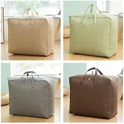 Waterproof Cotton Linen Press Line Storage Bag Finishing Bag Clothes Quilt Quilt Bag Stall Walking Oversized Moving Packing Bag
