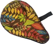 Oshhni Table Tennis Racket Cover Portable Sturdy Waterproof Large Capacity Table Tennis Paddle Case Outdoors Sports for Indoor Competition Travel