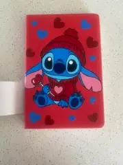 A5 Ruled Notebook Stitch Red