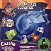 Charlie & The Chocolate Factory The Great Glass Elevator Board Game Willy Wonka