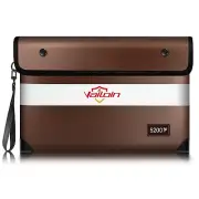 5200℉ Insulated Fireproof Money Bag for Cash with Waterproof ZipperWaterproof...