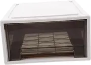 TINEASUR PP Material Clothing Drawer Organizer 2pcs Plastic Chest of Drawers Set Narrow Storage Drawers Window Space-Saving Storage