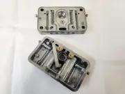 Silver Adjustable Carburetor Metering Blocks 4 BBL 4150 4160 Holley Carb PAIR