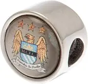 Manchester City FC Crest Charm (UK Size: One Size) (Silver)