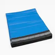 Lianpak 9" x 12"-Inch Plastic Mailing Postal Bag - Light Blue (100, 9"x12")