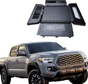 MXQXXXL 4x4 Truck Canopy Hardtop Canopy Compatible for Toyota Tacoma 2022 Double Cab Steel Canopy Pickup Truck