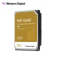 在飛比找momo購物網優惠-【WD 威騰】金標 22TB 3.5吋 企業級內接硬碟(WD