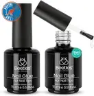 5 in 1 Nail Glue Kit for Acrylic Nails,2 Pcs 15Ml Super Strong Brush in Nail Gel