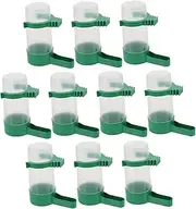 10Pcs Automatic Bird Water Feeders Sturdy Pigeon Drinking Bowls for Parrots Easy to Colors for Pet Shops Homes Zoos