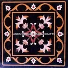 30" Marble Square Mosaic Coffee Table Rare Gift Inlay Furniture Garden Art H3151