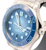 Omega Seamaster Diver 300M Summer Blue Edition 42mm 210.30.42.20.03.003 New !
