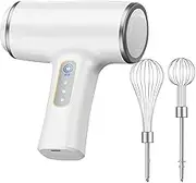 Hand Mixer Electric Handheld, Kitchen Hand Mixer, Portable High Speed Stirrer Blender for Coffee Milk Frothing Travel Baking Drinks Protein Shakes Latte