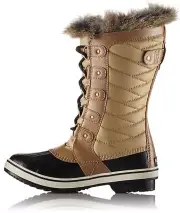 SOREL Women's Tofino II Waterproof Insulated Winter Boots, Curry/Fawn, 8 US