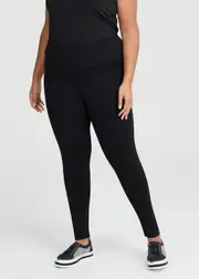 [Taking Shape] Taking Shape Ponte Essence Legging Size 14 in Black - Plus Size Women's Leggings Black