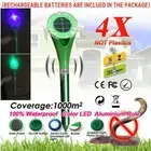 Elora 4x Snake Repeller Rat Pest Solar Ultrasonic 100% Waterproof Frequency