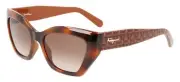 Salvatore Ferragamo SF1043S BROWN HAVANA 54/18/145 women Sunglasses
