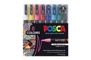 Uni Posca PC3M Bullet Tip Marker (Pack of 8)
