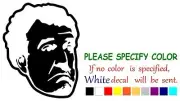 Jeremy Clarkson Top Gear WWJCD Adhesive Vinyl Decal Sticker Car Truck 10"