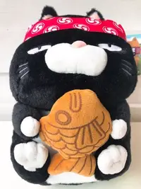 在飛比找Yahoo!奇摩拍賣優惠-正版授權 RABURI 肥貓食堂 鯛魚燒 絨毛娃娃 玩偶 布