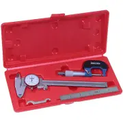 Dial Caliper/Micrometer/Stainless Steel Ruler Professional Machinist Inspection