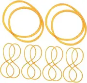 TOKIDNY Educational Toys 30pcs Rubber Band Airplane Kit Propellers Sticks Kids Biplane Glider Light-up Aircraft Science Craft