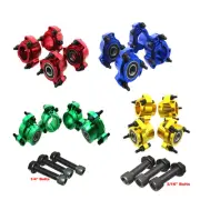 Racing Wheel Hub Front & 1-1/4" 32mm Rear 1/4" 5/16" Bolts For Go Kart Cart