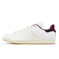 在飛比找蝦皮商城優惠-adidas 休閒鞋 Stan Smith 白 酒紅 復古奶