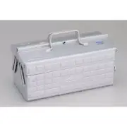 TOYO STEEL 2-Tier Tool Box Openable door Storage Case ST-350