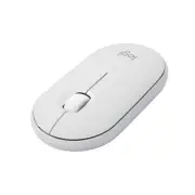 Logitech Wireless Mouse PEBBLE MOUSE2 M350sOW Thin Bluetooth Logi Bolt Off white