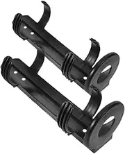 SOLUSTRE 2pcs Fire Extinguisher Holder Car Holder Hooks Fire Extinguisher for Car Boat Fire Extinguisher Fire Extinguisher for Boat Car Hook Fire Extinguisher for Vehicle Plastic Black