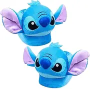 [Disney] Stitch Slippers Women 3D Warm Soft Ladies Slippers Anti Slip Sole Cushioned Novelty Slippers for Women and Teens Size 3-8 Eeyore Stitch Gifts