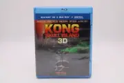 Kong: Skull Island (3D Blu-ray + Blu-ray Combo Pack) NEW Sealed