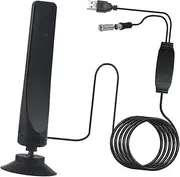 ZGUZMCMK Indoor TV Box with Amplifier for F Head Home TV Digital Receiver 3M Cable