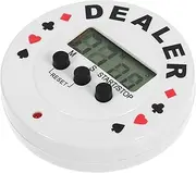 Garneck Poker Timer Countdown Clock Versatile Digital Timer for Board Games Parties and Family Gatherings Easy to Use Interface Compact Design Portable Accessory for Poker and Study